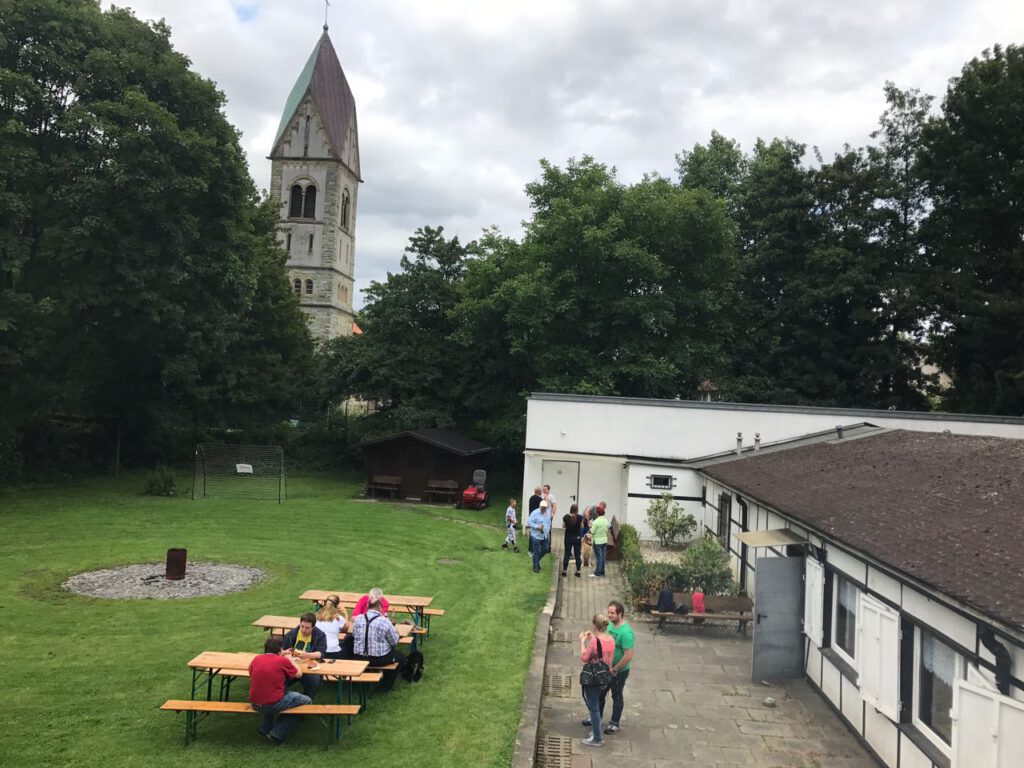 Schießstand Innenansicht